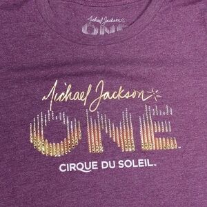 Michael Jackson ONE Women's large sized t shirt